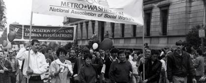 NASW D.C. Metro Chapter Participates In Gay And Lesbian March